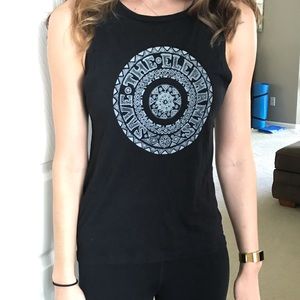 Black elephant top